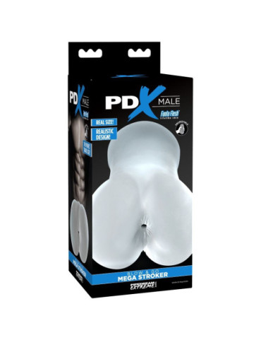 PDX MALE BLOW AND GO MEGA STROKER MASTURBADOR TRANSPARENTE