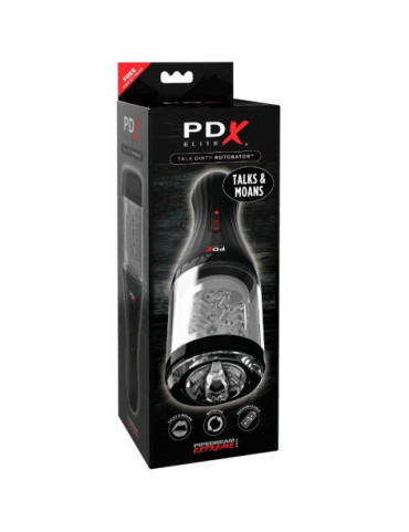 PDX ELITE MASTURBADOR CON SONIDO TALK DIRTY ROTOBATOR