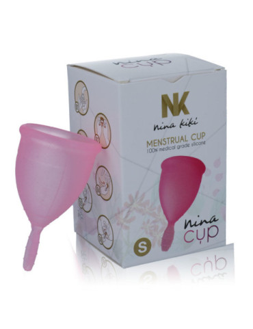 NINA CUP COPA MENSTRUAL TALLA S ROSA