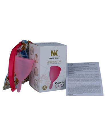 NINA CUP COPA MENSTRUAL TALLA S ROSA