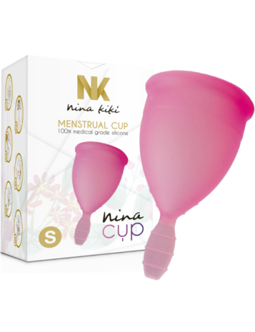 NINA CUP COPA MENSTRUAL TALLA S ROSA