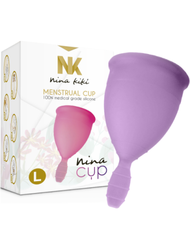 NINA CUP COPA MENSTRUAL TALLA L LILA