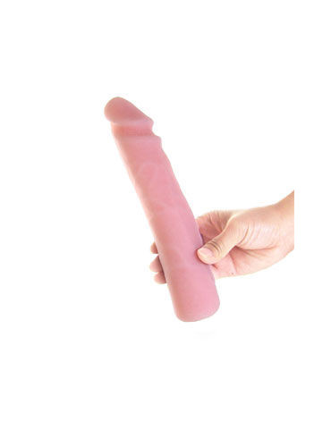 DILDO SILICONA TACTO PIEL REALISTICO 23 CM