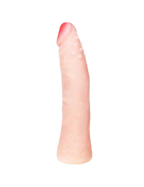 DILDO SILICONA TACTO PIEL REALISTICO 19CM