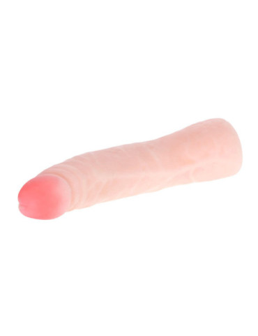 DILDO SILICONA TACTO PIEL REALISTICO 19CM