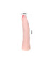 DILDO SILICONA TACTO PIEL REALISTICO 19CM