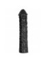 ALL BLACK DILDO GIGANTE FISTING SUAVE 32 CM