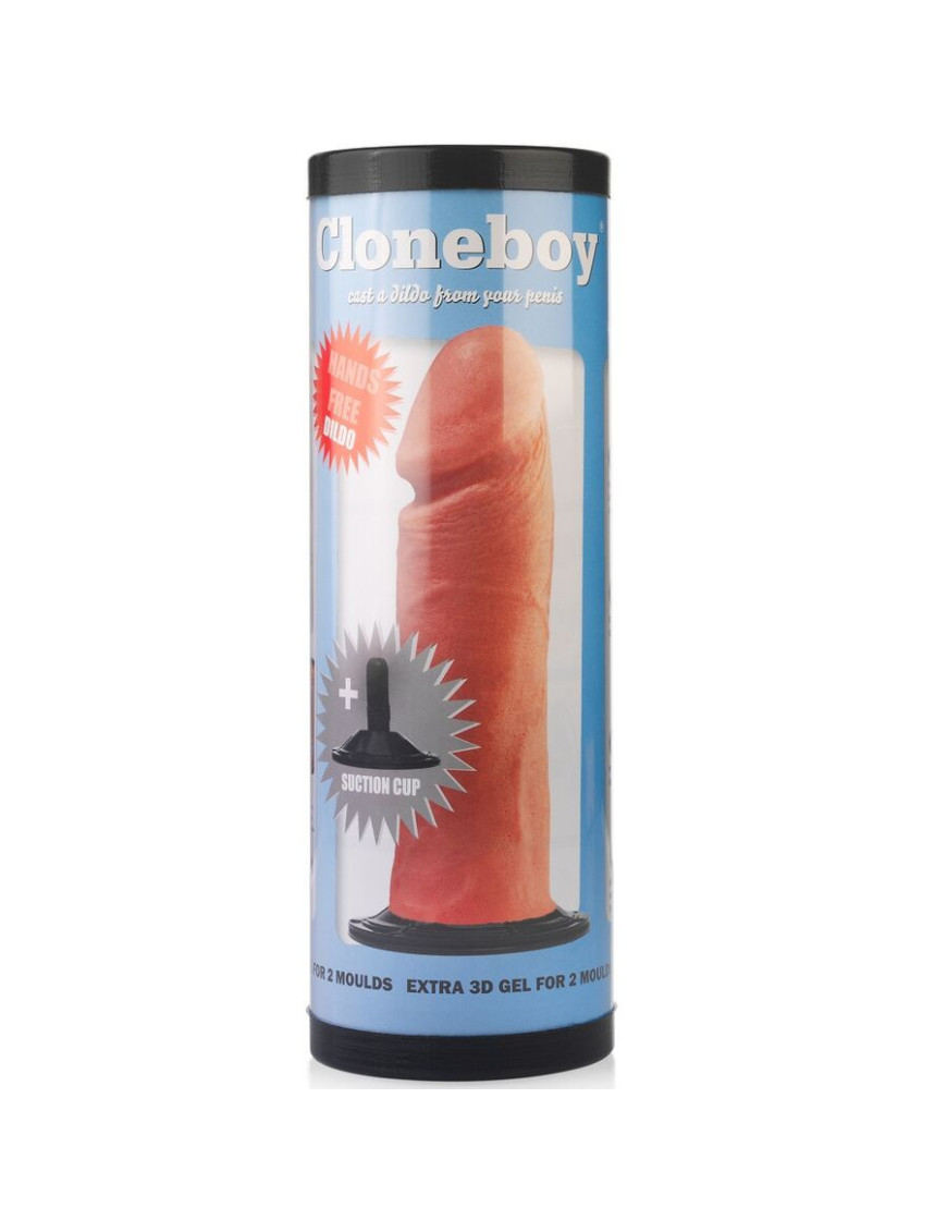 CLONEBOY DILDO & SUCTION CAP ROSA