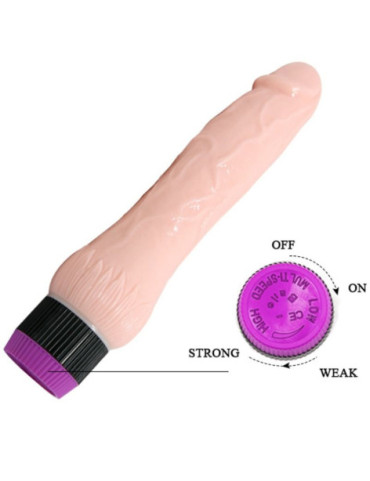 ADOUR CLUB VIBRADOR REALISTICO BASE ANCHA 22 CM