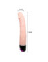 BAILE ADOUR CLUB VIBRADOR REALISTICO 23 CM NATURAL