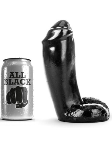 ALL BLACK DILDO REALISTICO...