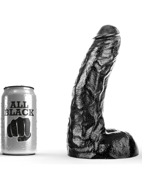 ALL BLACK DONG 25,5CM