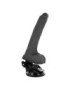 BASECOCK REALISTIC VIBRADOR CONTROL REMOTO NEGRO 19 CM