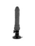 BASECOCK REALISTIC VIBRADOR CONTROL REMOTO NEGRO 19.5 CM