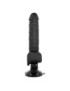 BASECOCK REALISTIC VIBRADOR CONTROL REMOTO NEGRO 18.5CM