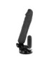 BASECOCK REALISTIC VIBRADOR CONTROL REMOTO NEGRO 20CM