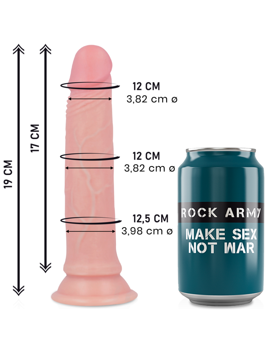 ROCKARMY LIQUID SILICONE DILDO PREMIUM AVENGER 19CM