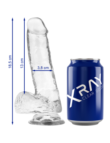 XRAY CLEAR DILDO REALISTA...