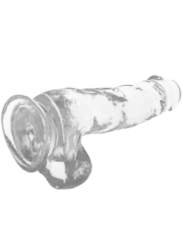 XRAY CLEAR DILDO REALISTA TRANSPARENTE 18.5CM X 3.8CM