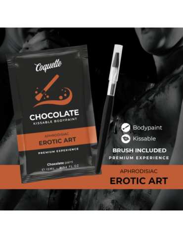 COQUETTE CHIC DESIRE POCKET CHOCOLATE KISSABLE BODYPAINT 10 ML