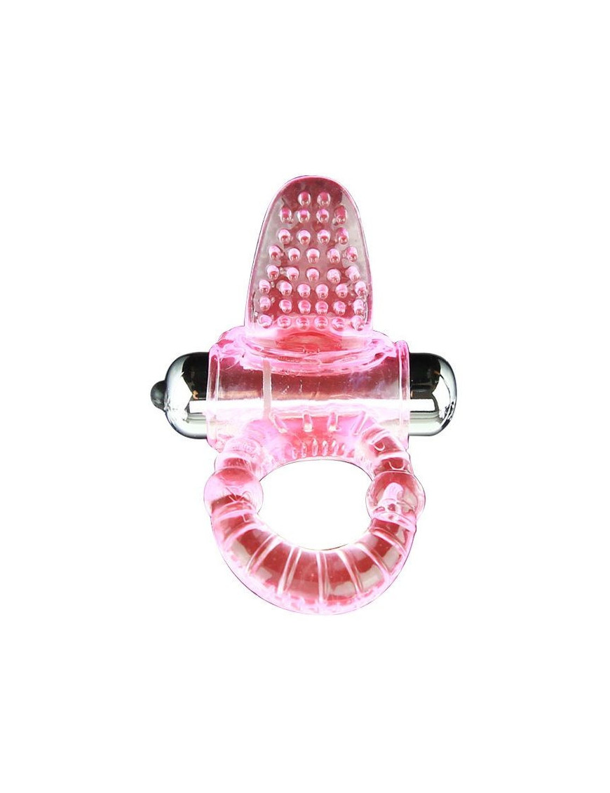 SWEET ABS 10 RITMOS RING ANILLO PENE VIBRADOR ROSA