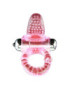 SWEET ABS 10 RITMOS RING ANILLO PENE VIBRADOR ROSA