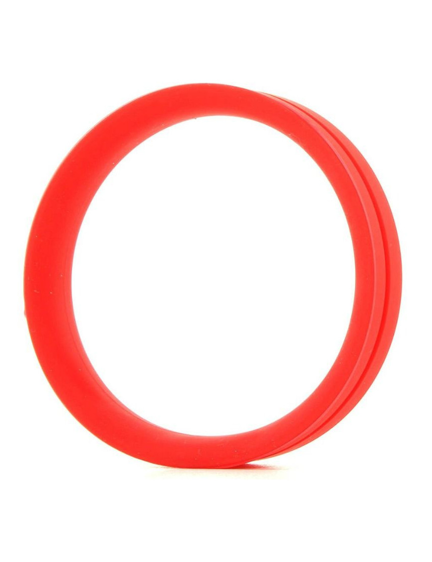 SCREAMING O - ANILLO PENE Y TESTICULOS RING O XXL - ROJO