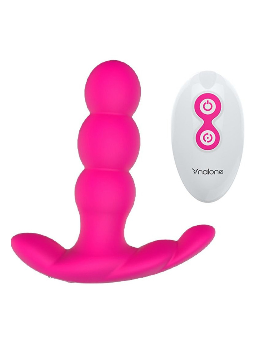 NALONE PEARL VIBRADOR ANAL CONTROL REMOTO NEGRO