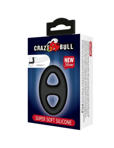 CRAZY BULL - ANILLO SILICONA DOBLE SUPER SUAVE