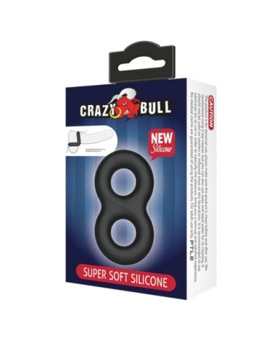 CRAZY BULL - ANILLO DOBLE SILICONA MEDICA