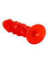 BAILE PLUG ANAL UNISEX CON VENTOSA ROJO