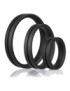 SCREAMING O - ANILLO PENE Y TESTICULOS RING O XXL - NEGRO