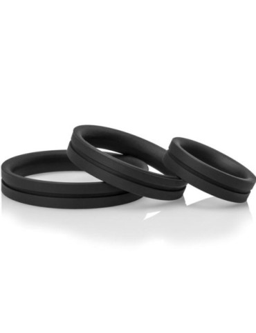 SCREAMING O - ANILLO PENE Y TESTICULOS RING O XXL - NEGRO