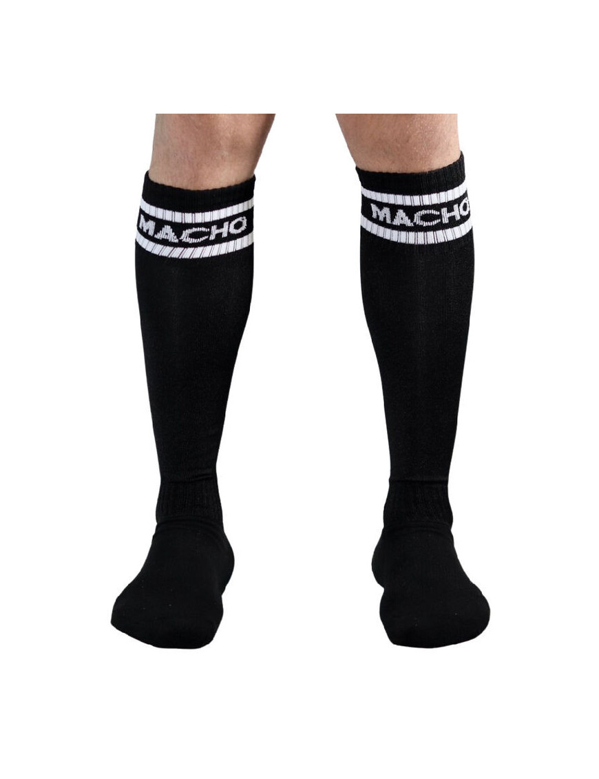 MACHO CALCETINES LARGOS TALLA UNICA NEGRO