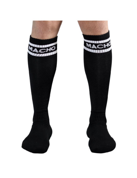 MACHO CALCETINES LARGOS TALLA UNICA NEGRO