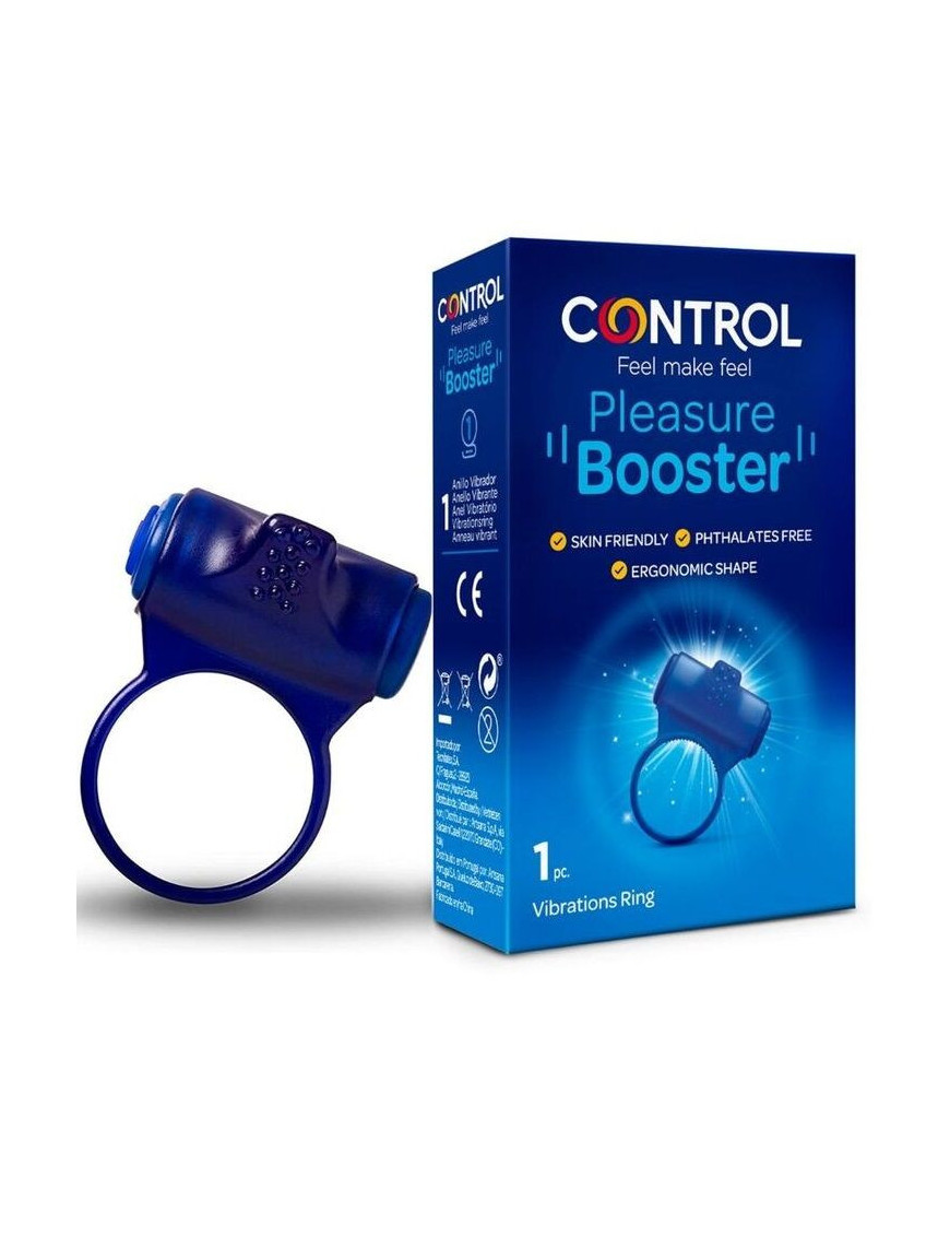 CONTROL ANILLO VIBRADOR PLEASURE BOOSTER