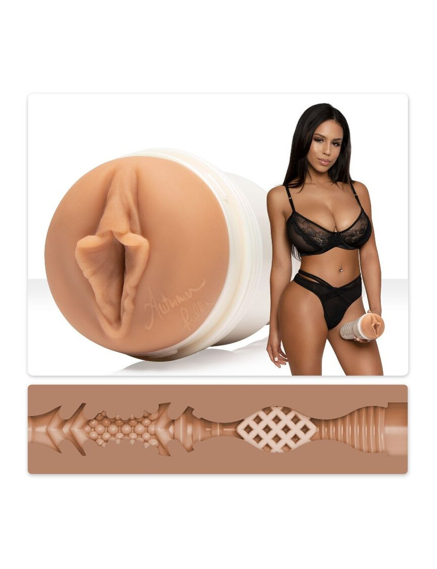 FLESHLIGHT GIRLS AUTUMN FALLS CREAM TEXTURE VAGINA