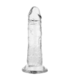 OHMAMA DILDO REALISTICO TRANSPARENTE 16 CM