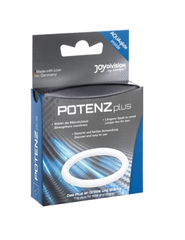 POTENZ PLUS ANILLO PARA PENE BLANCO - M