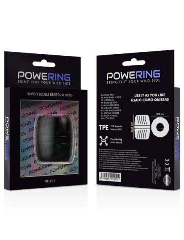 POWERING SUPER FLEXIBLE Y RESISTENTE ANILLO PENE 5 CM PR11 NEGRO