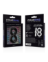 POWERING SUPER FLEXIBLE Y RESISTENTE ANILLO PENE Y TESTICULOS  PR12  NEGRO