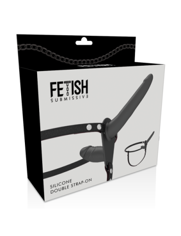 FETISH SUBMISSIVE ARNÉS DOBLE PENETRACIÓN NEGRO UP