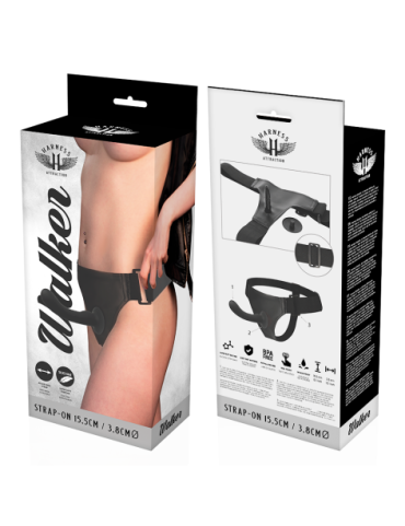 HARNESS ATTRACTION ÁRNES WALKER G-SPOT 15.5  X 3.8CM