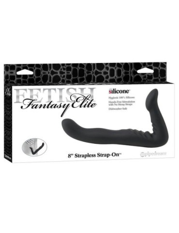 FETISH FANTASY ELITE ARNES SIN SUJECION 22 CM NEGRO