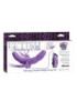 FETISH ELITE DOUBLE ARNES DOBLE VIBRADOR LILA 11.5CM