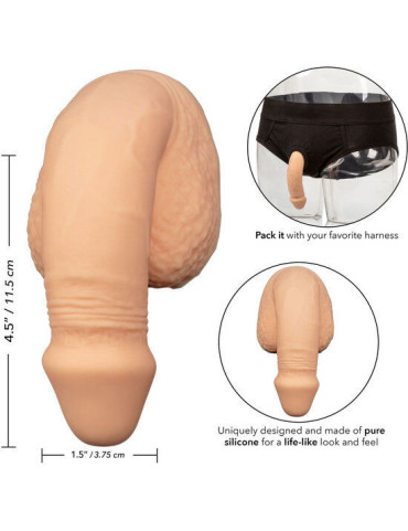 PACKING PENIS  PENE DE SILICONA 12.75CM NATURAL