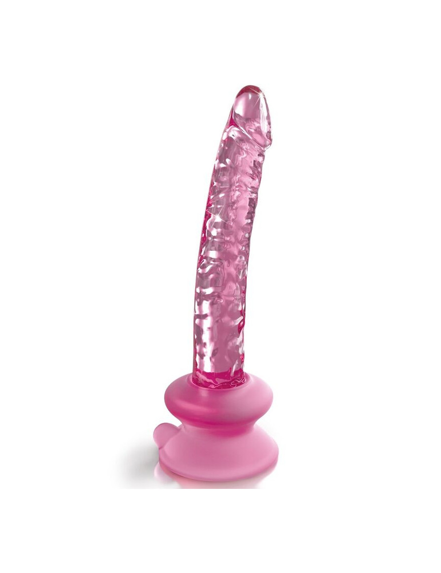 ICICLES NUMERO 86 DILDO VIDRIO CON VENTOSA