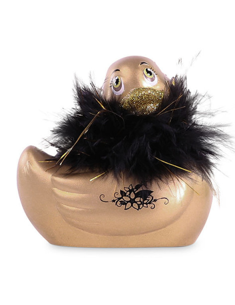 I RUB MY DUCKIE 2.0 , PATO VIBRADOR PARIS (GOLD)