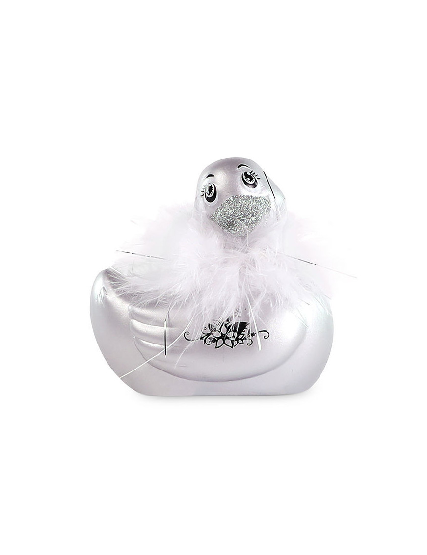 I RUB MY DUCKIE 2.0 , PATO VIBRADOR PARIS (SILVER)