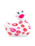 I RUB MY DUCKIE 2.0 , PATO VIBRADOR ROMANCE (WHITE & PINK)